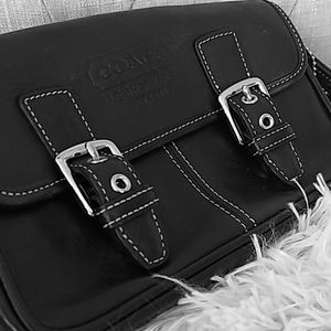 Coach Small Black Messenger Crossbody Purse